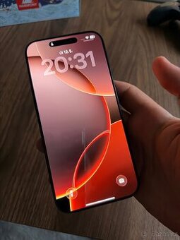 Prodám iPhone 16 Pro Max 256GB černý titan