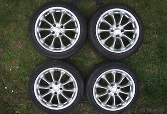 ALU disky 4x108 17 Peugeot Citroen Ford letní pneu 205/50/17