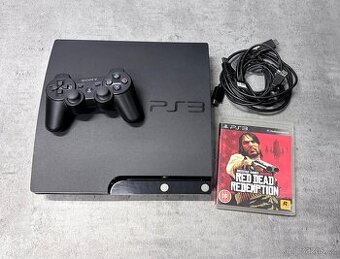 - PS3 Sony Cech-2004B 250GB hra Red Dead Redemption -
