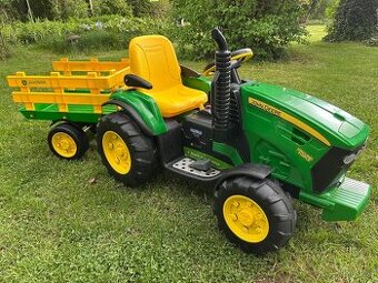 Peg Perego dětský traktor s vlekem