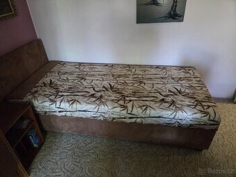 Postel, valenda s úložným prostorem,  výška 50cm
