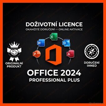 💯 MS Office 2024 Pro Plus (DOŽIVOTNÍ) 🚀 DO 2 MINUT