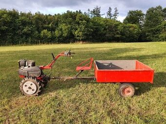 Kultivátor Mountfield MS 07 s vozíkem a sekačkami