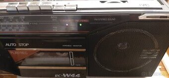 Radiomagnetofon jvc. Funkční,cass,nahrávání