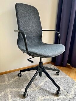 Kancelářská židle Ikea Langfjall - šedá