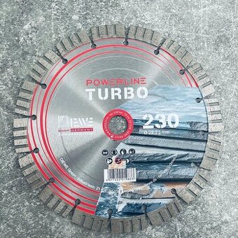 230 mm 22.23 Diamantový řezný kotouč Turbo DIEWE