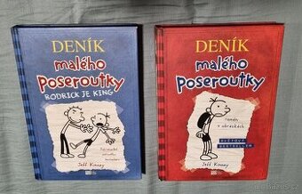 Deník malého poseroutky 1 a 2 kus za 90 Kč obě za 160 Kč