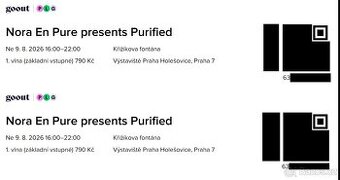 Nora En Pure - Purified - Praha 2026 - 9.8.2026 - 2x