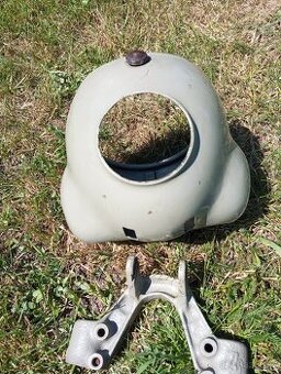 Jawa pérák 350, Ogar, maska šedá origo barva