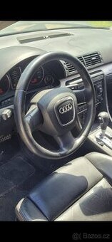 tříramenný perforovaný volant Audi a4 b7 avant