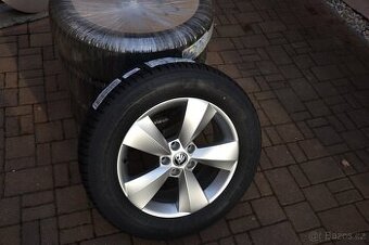 Š.Kodiaq,(2)/VW Tiguan-NOVÁ zimní orig.Alu sada -215/65R17.