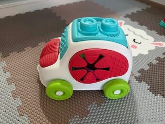 Clemmy baby - kyblík s kostkami - autíčko