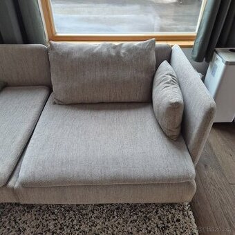 SÖDERHAMN 1místný sedací díl, Viarp béžová/hnědá