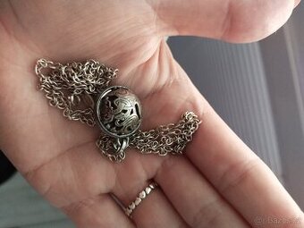 Stříbrný náhrdelník Skultuna 1607 – Ag 925, motiv Ball