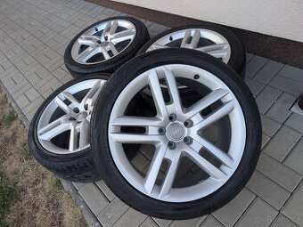 alu kola original Audi 19" 5x112 + pneu 255/40/19