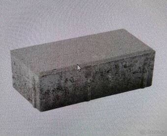 CS-BETON CIHLA 6 standard 10 × 20 × 6 šedá-1,04m2