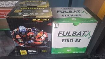 Baterie do motorky FTX7L a MBTX7U