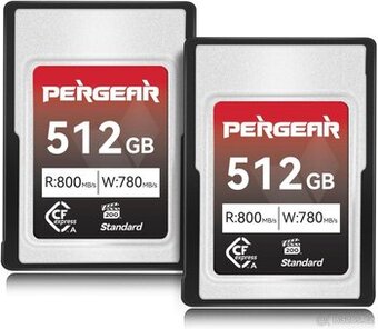 až 4x 512GB CF Type A Pergear VPG200