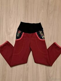 Vel. 104/110 - Zateplené kalhoty s fleecem/zimní softsheel