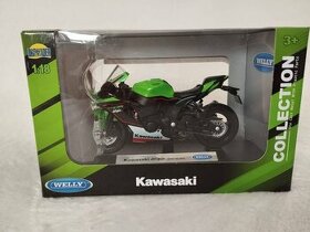 Welly 1:18 Kawasaki Ninja ZX-10R (green)