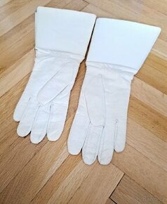 Kožené rukavice regulovčík - 1