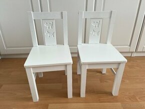Prodám 2x dětskou židli IKEA KRITTER - 1