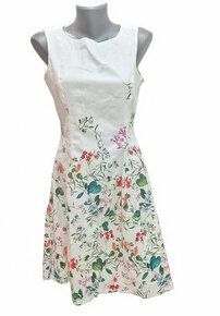 Dámské letní bílé květované šaty zn. Orsay - 1