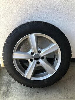 Kola na zimních pneu-rozteč 5x112, 205/60 R16 (Pneu Vraník)