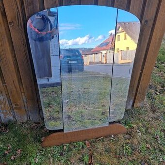 Zrcadlo, třídílné, vysoké 120 cm