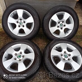 Orig.alu disky ŠKODA OCTAVIA 2 15"