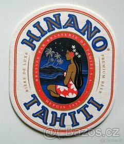 Pivní podtácek z Tahiti