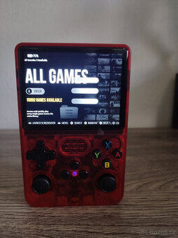Handheld konzole R36S (verze ArkOS 2.0) +15000 her