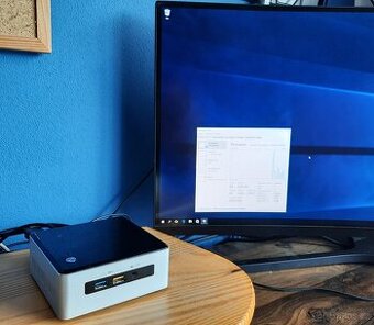 HP mini PC Intel i3, 8GB SSD, win10-úsporná raketka