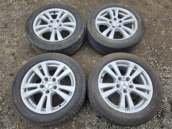 Alu kola Mercedes 16" 5x112 letní pneu 205/55 R16