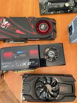 Prodám vše funkční am4 ddr4 intel Radeon rx560 zdroj