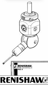 RENISHAW PH9 Rev 2 - snímací hlava + doteky