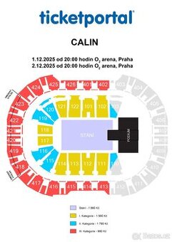 TOP sektor - Calin 02 Arena Praha 1.12.2025
