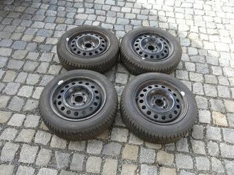 ZIMNÍ PNEU + DISKY 155/65R14 RENAULT 14" CLIO