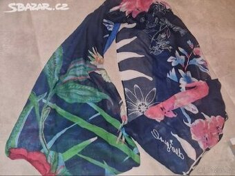 Desigual Birdpalm šátek nový značkový dámský s visačkou