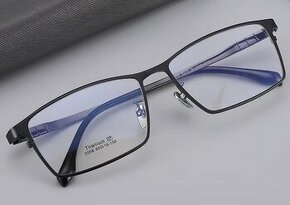 Dioptrické brýle - titanové obroučky - nové, nenošené