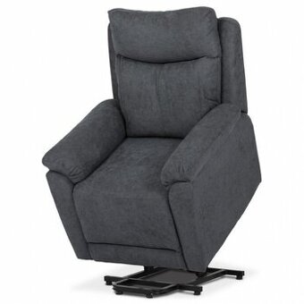 Relax Relaxační křeslo TV-336 s elektrickým ovládáním a šedo