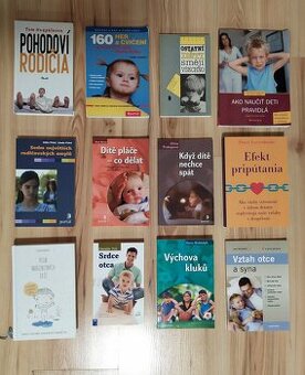 Predám knihy - výchova detí, rodičovstvo