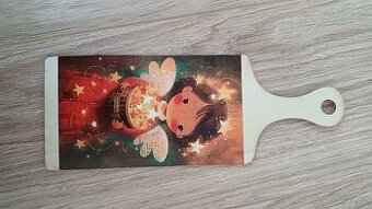 Dekorační prkénka andělé 2