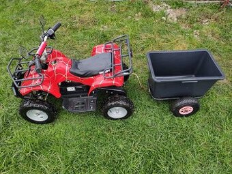 AKU dětská čtyřkolka + vozík