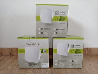 Ventilátot Domestic Fan Dalap 100 BF ECO - 3 ks