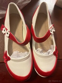 Dětské kožené boty 32