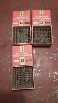 Telefonní žárovky a přístrojové pojistky. - 1