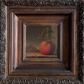 L.M. Wagner, olejomalba "Renesanční jablko"