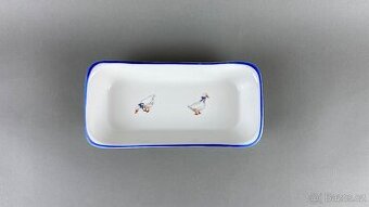 Zapékací miska husy, Porcelán Moritz Zdekauer