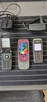 3x Nokia plně funkční